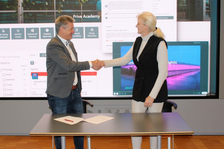Priva Academy gaat samenwerken met Signify Priva Academy gaat samenwerken met Signify