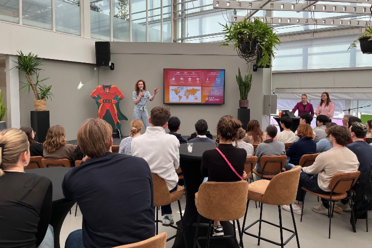 Managementstudenten brengen bezoek aan WHC