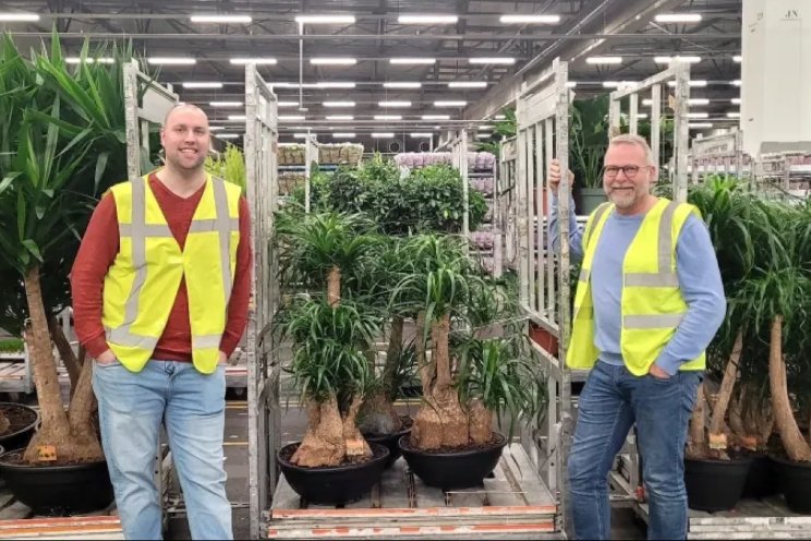 Succesvolle start eerste centrale plantenklok