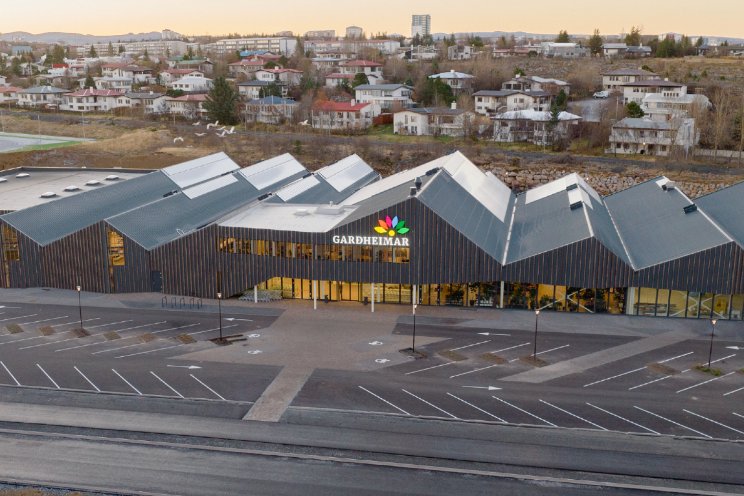 Grootste tuincentrum van IJsland gebouwd Grootste tuincentrum van IJsland gebouwd