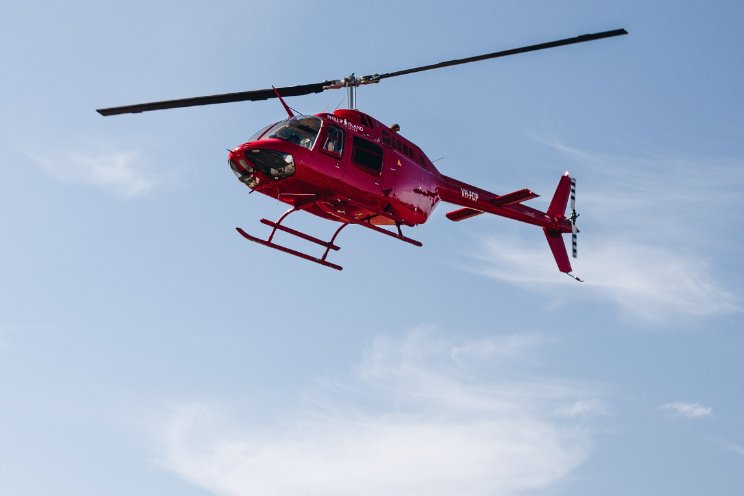 Win een helicoptervlucht Win een helicoptervlucht
