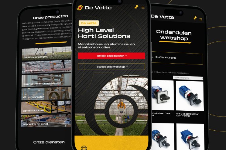 Nieuwe webshop De Vette Nieuwe webshop De Vette
